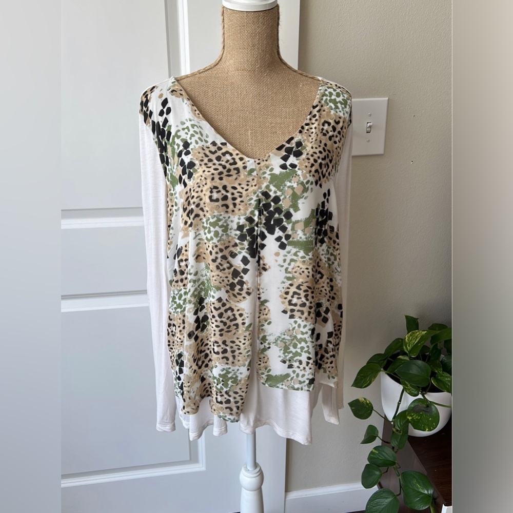 New directions long sleeve blouse